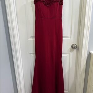 Strapless Cocktail Dress